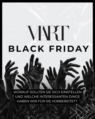 Der Black Friday bei VIART steht schon vor der Tür 🤯 Was euch erwartet und wie ihr nichts verpasst – liest ihr im...
